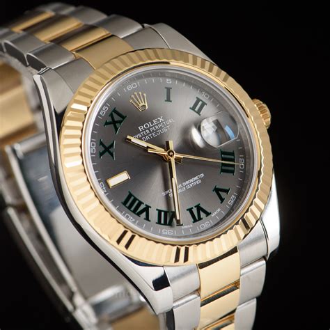 Rolex datejust 41mm two tone